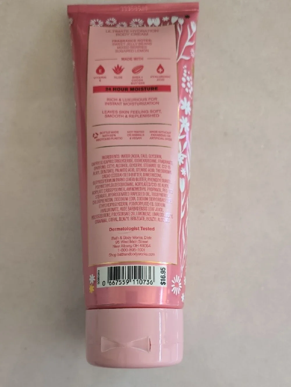 Bath & Body Works Tutti Frutti Candy Ultimate Hydration Body Cream